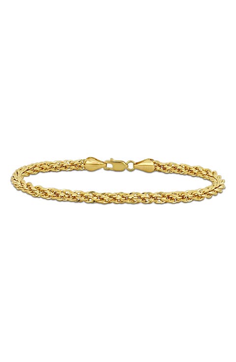Infinity Rope Chain Bracelet