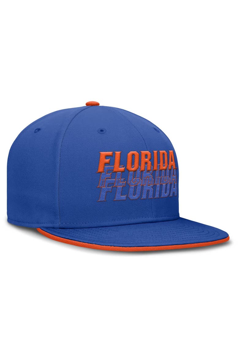Men's Jordan Brand  Royal Florida Gators True Primetime Performance Fitted Hat, Alternate, color, Royal