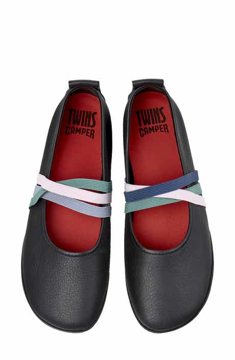 Right Nina Twins Mismatch Ballerina Flat