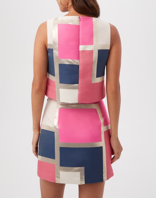 Trina Turk Cayley 2 Top In Multi