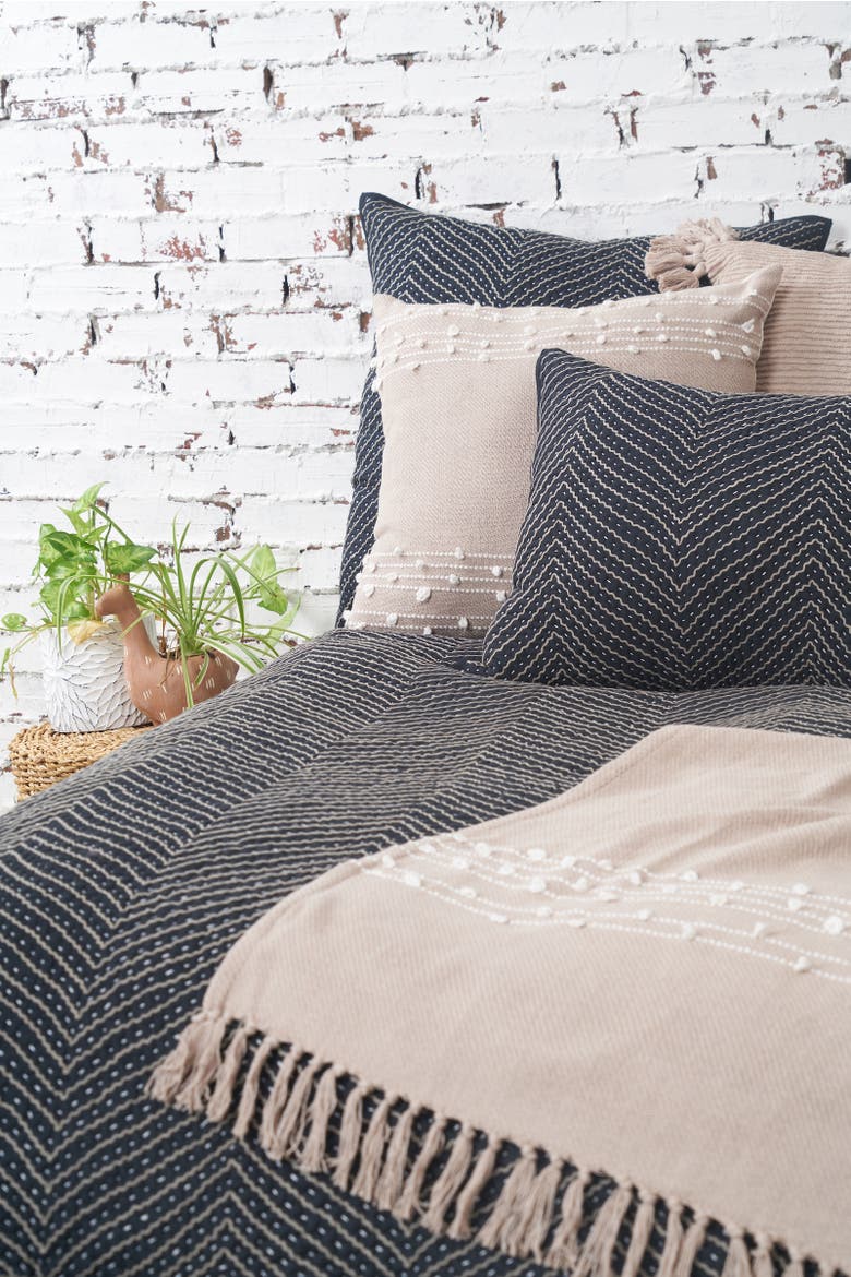 Jackson Onyx Bedding Quilt Collection, Alternate, color, Black