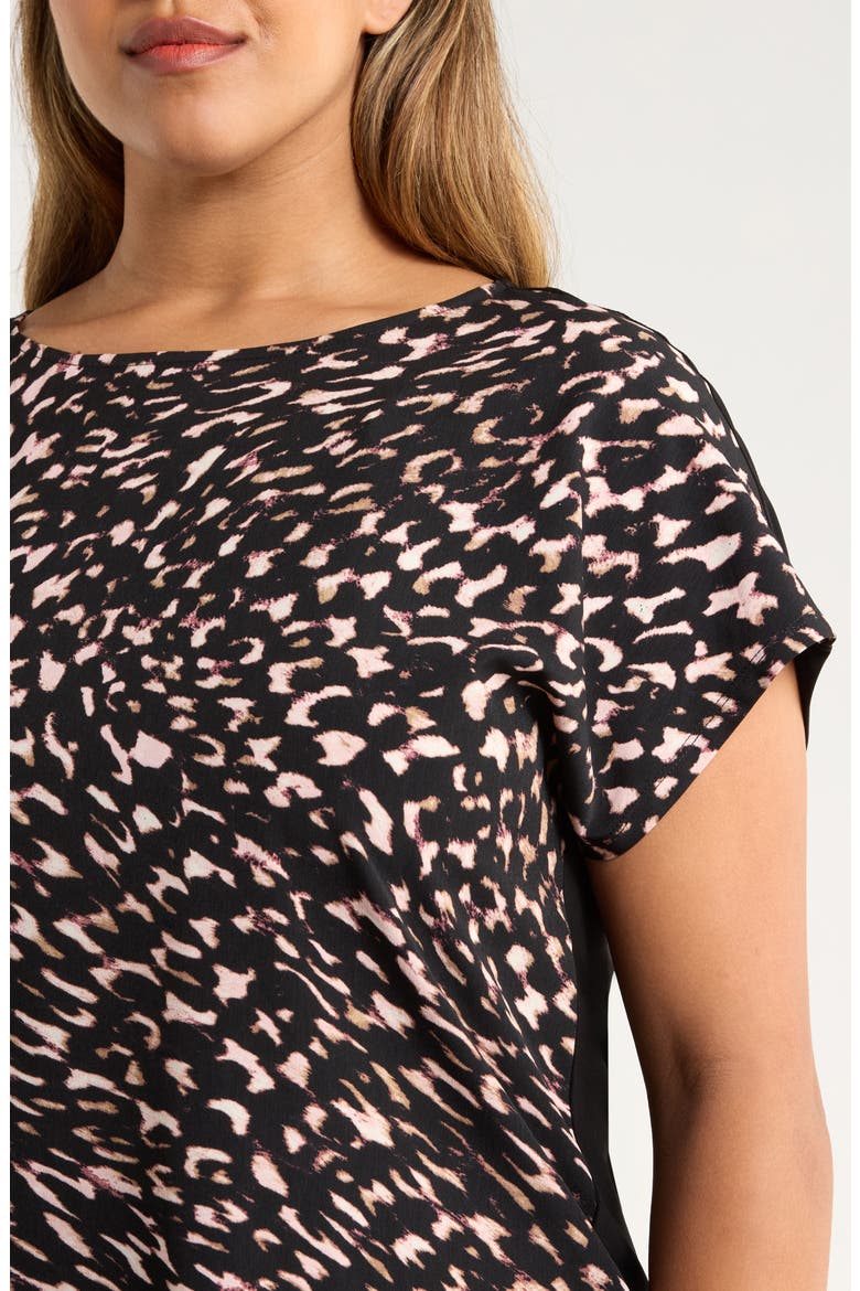 Abstract Print Knit Back Top, Alternate, color, ANNE BLACK MULTI