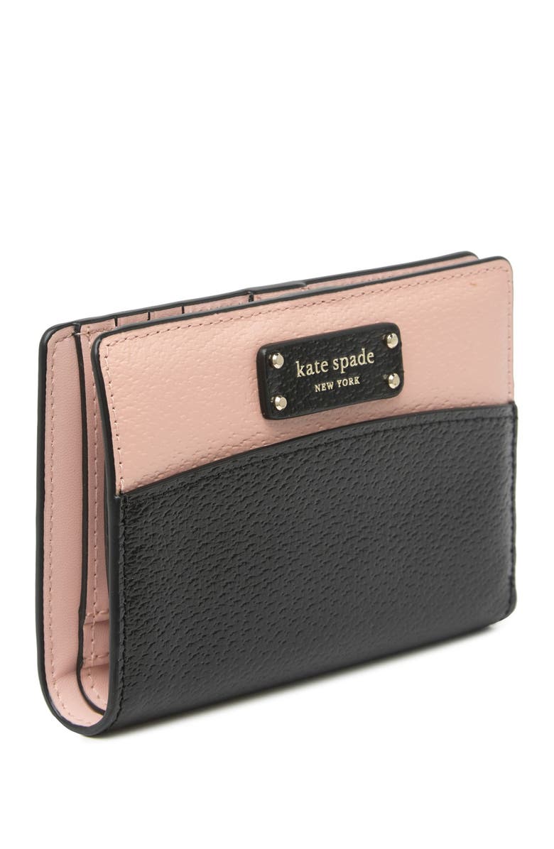 Kate Spade New York slim bi-fold wallet, Alternate, color, 