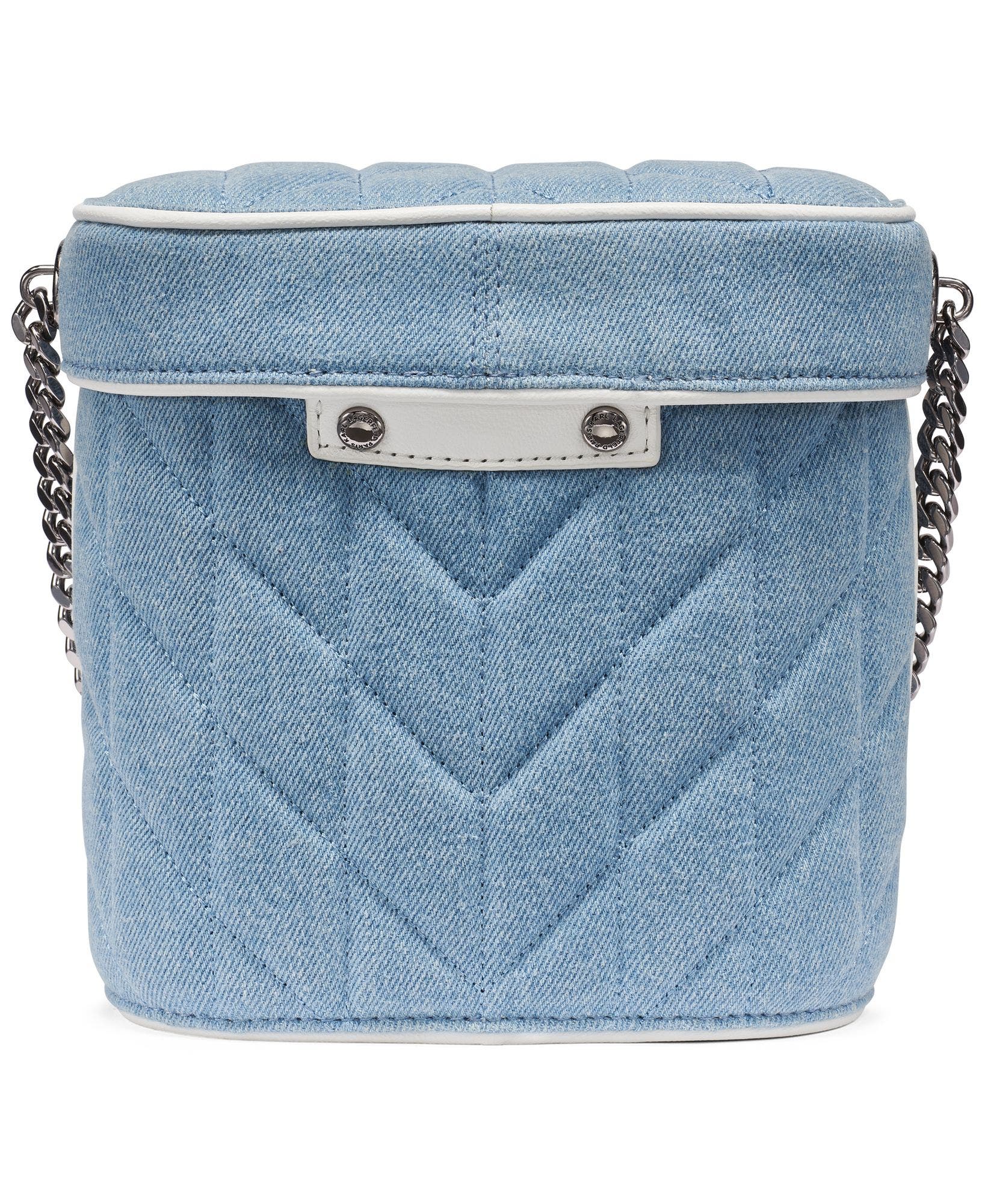 Lafayette Denim Bucket Crossbody, Alternate, color, Light Denim