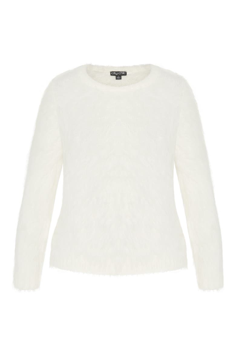 Elisa Textured Sweater, Alternate, color, IVORY