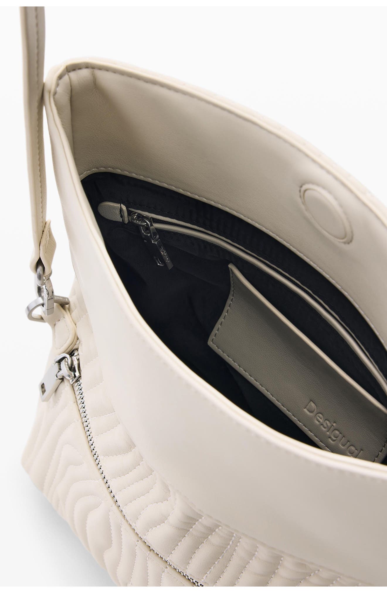 Desigual Engraved Crossbody Bag, Alternate, color, 