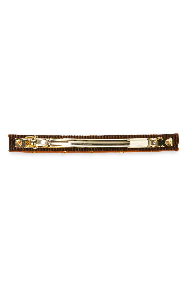 L. Erickson Chiara Barrette, Alternate, color, Brown/ Gold