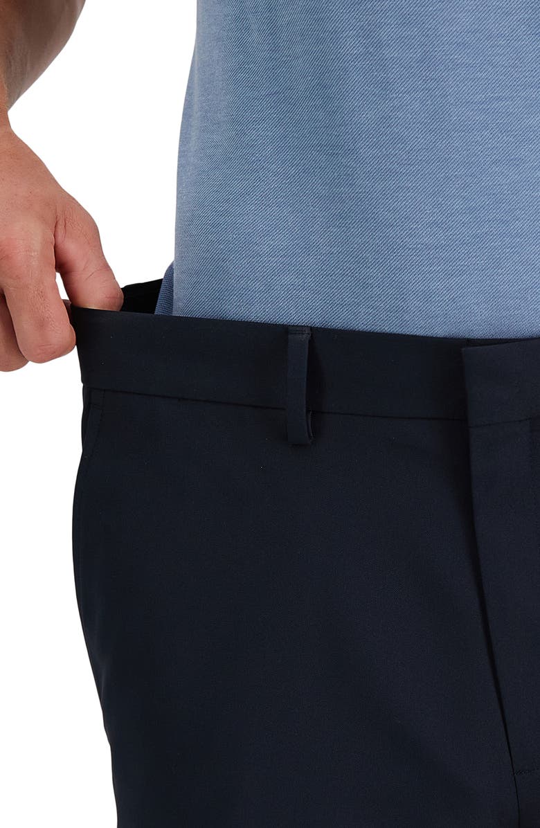 Reaction Kenneth Cole Twill Stretch Slim Fit Dress Pants, Alternate, color, Black