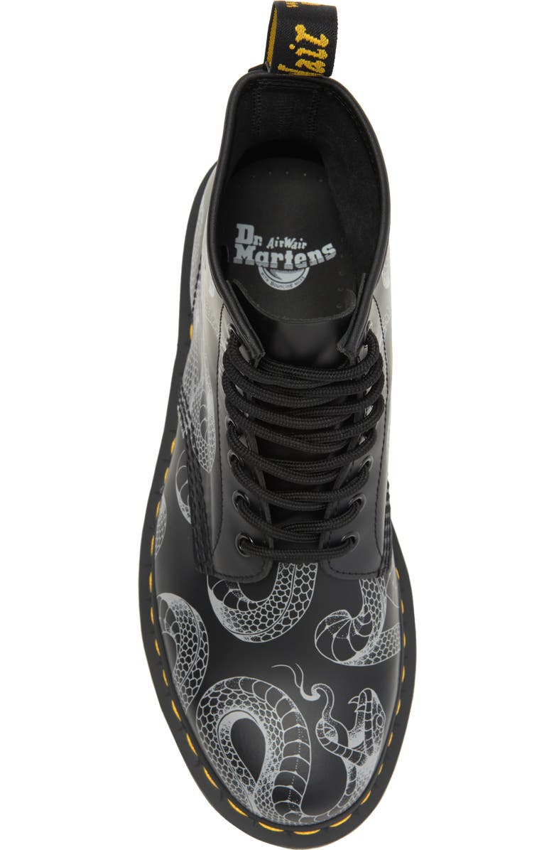 Dr. Martens 1460 Snake Print Boot, Alternate, color,