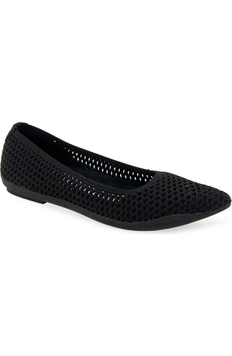 Aerosoles Danielle Knit Flat, Main, color,