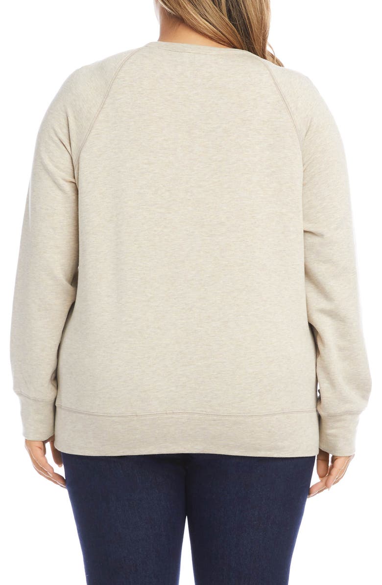 Karen Kane Horse Print Graphic Sweatshirt, Alternate, color,