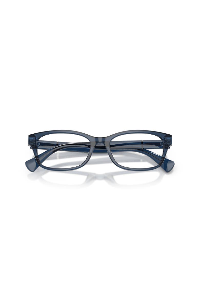 54mm Rectangle optical glasses, Alternate, color, Blue