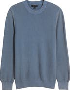 Treasure & Bond Garment Dyed Cotton Sweater