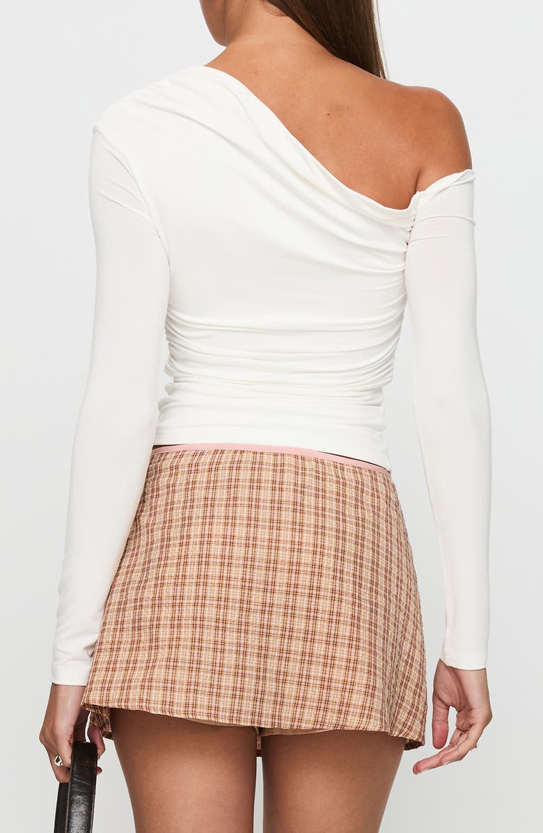 Princess Polly Beller One-Shoulder Long Sleeve Top, Alternate, color, 