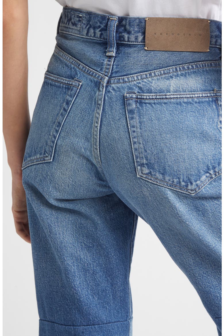 Tectonic Denim Version 2 Flare Leg Jeans, Alternate, color, FADED INDIGO