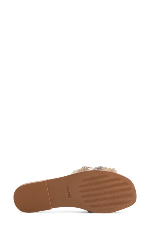 Aldo Women's Coralya Embellished Flat Sandals In Pink