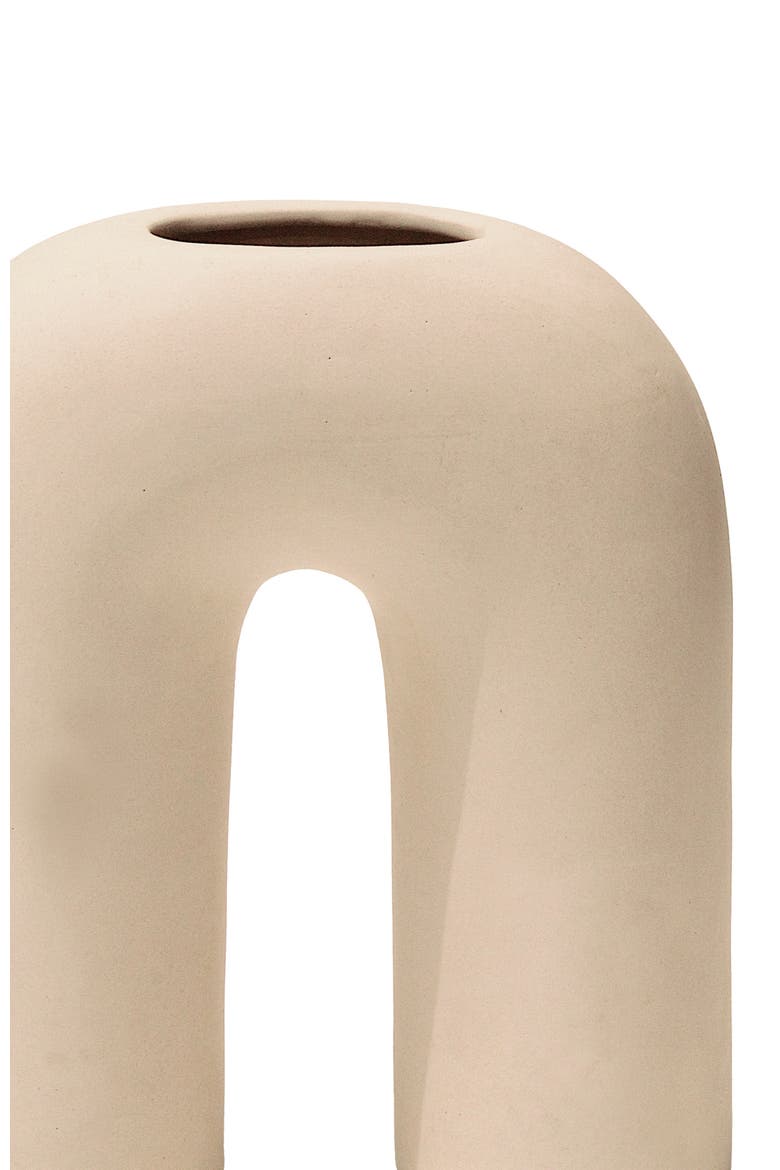 Zo Vase, Alternate, color, Off White
