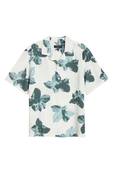 Avery Floral Camp Shirt