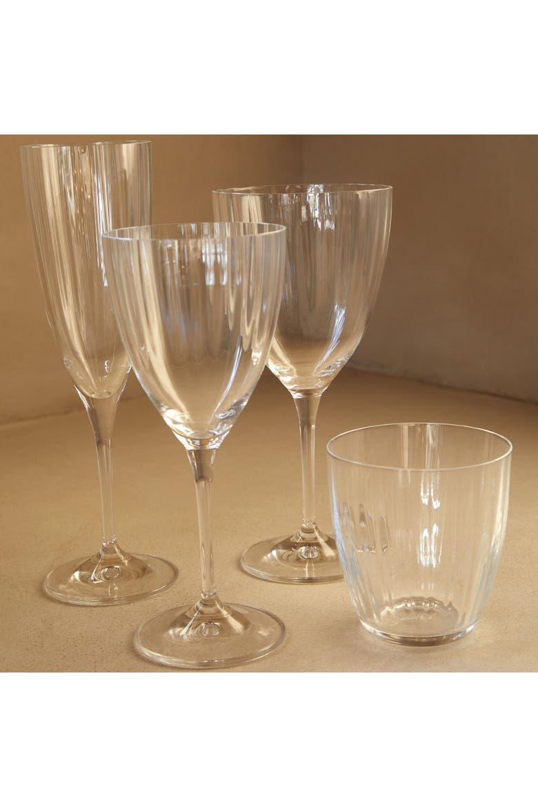 Sens Set/6 water glasse, Alternate, color, Clear