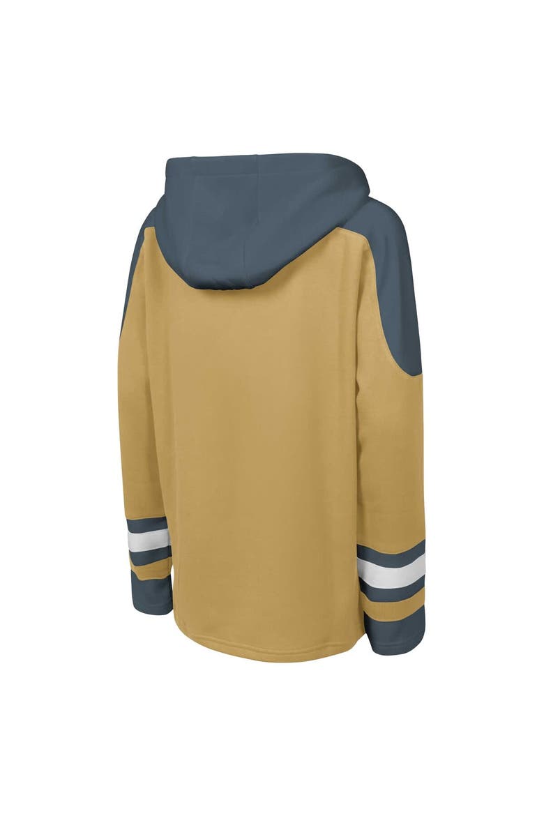 Youth Gold Vegas Golden Knights Ageless Must Have Home V-Neck Pullover Hoodie, Alternate, color, Gold