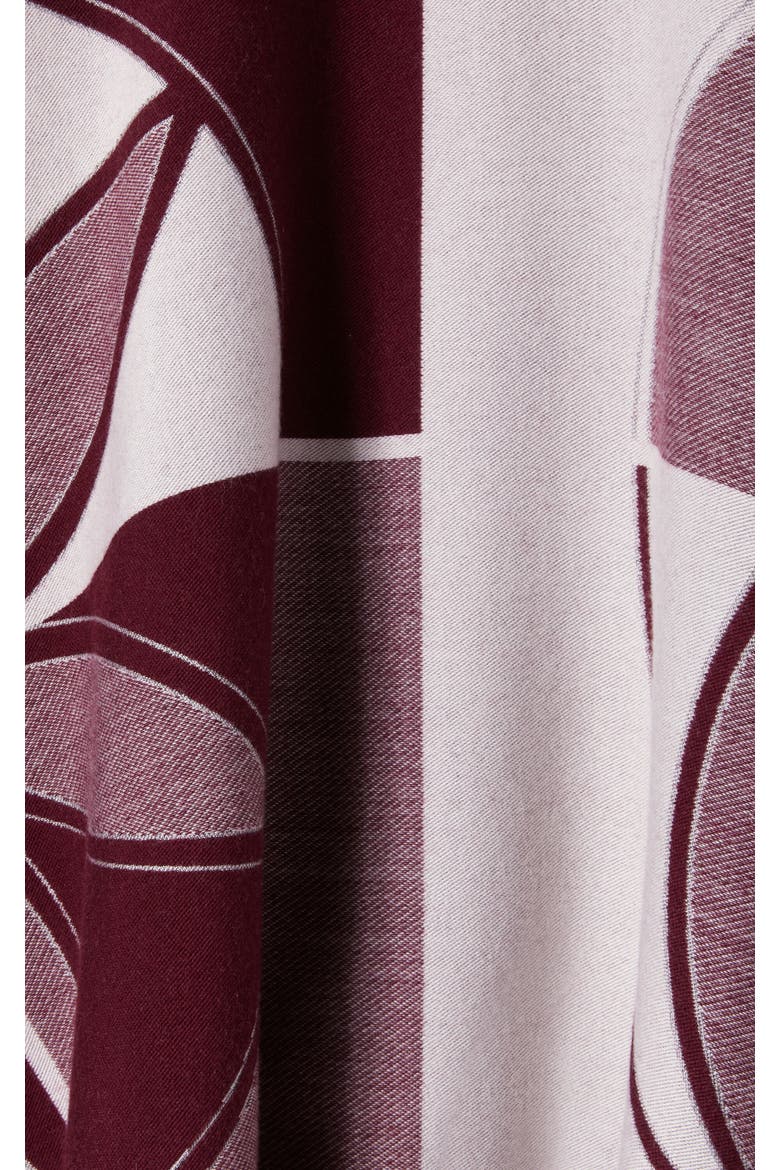 Poncho, Alternate, color, Eclipse Placée Bordeaux