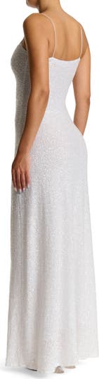 Sequin Embroidery Dress