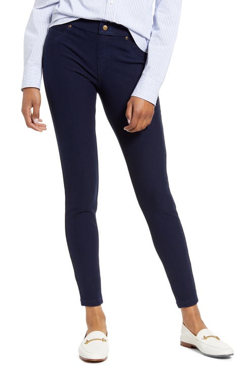 Fleece Lined Denim Leggings