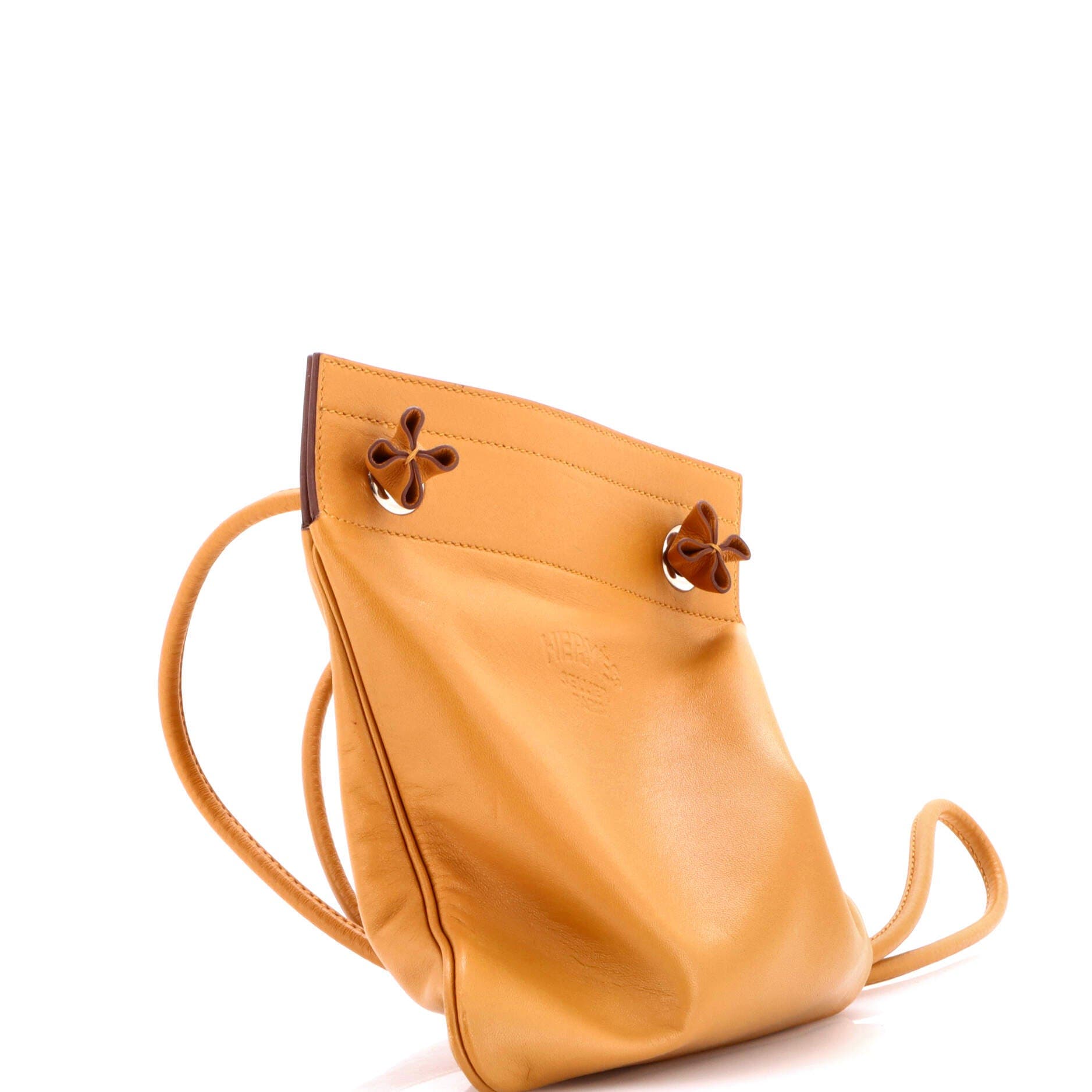 Pre-Owned Hermes Aline Bag Milo Lambskin and Swift Mini, Alternate, color, Sesame