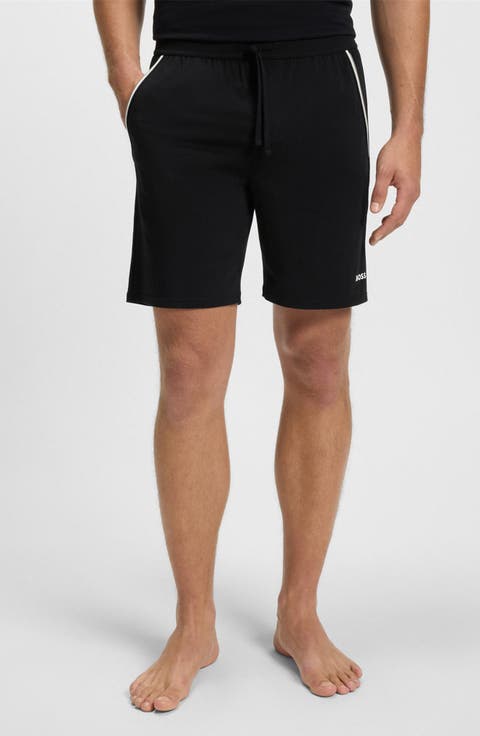 Unique Stretch Cotton Pajama Shorts