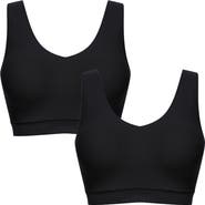 Chantelle Lingerie Soft Stretch 2-Pack Padded V-Neck Wireless Bras