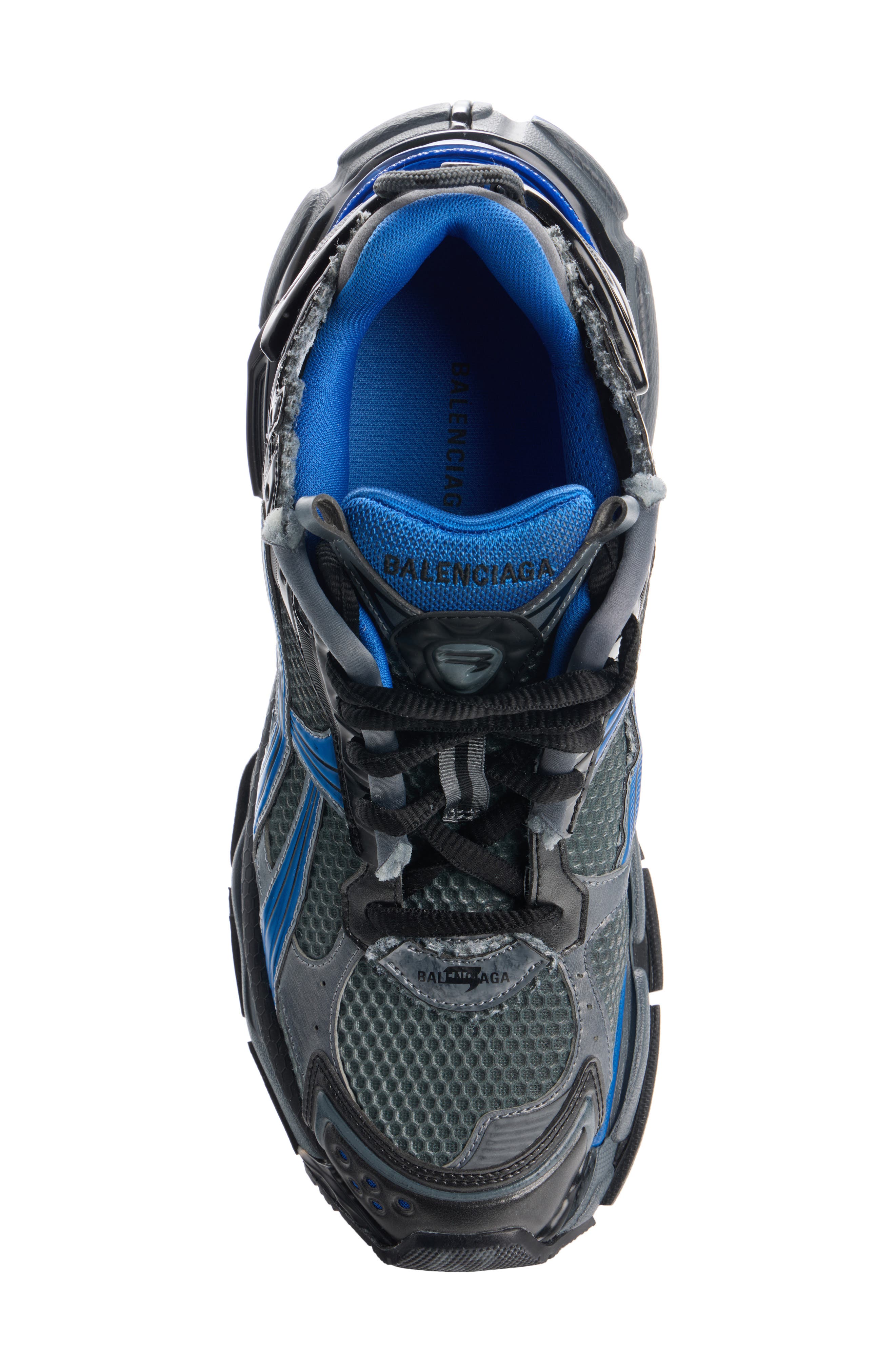 Runner Sneaker, Alternate, color, LEAD
