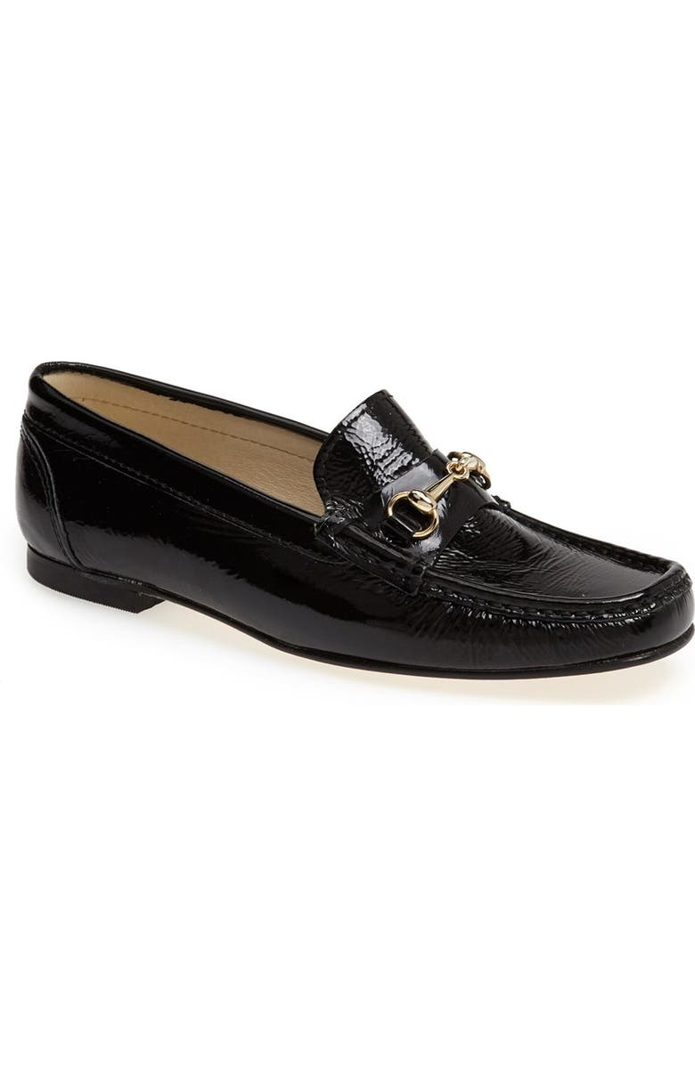 French Sole 'Lecture' Patent Leather Flat, Main, color,
