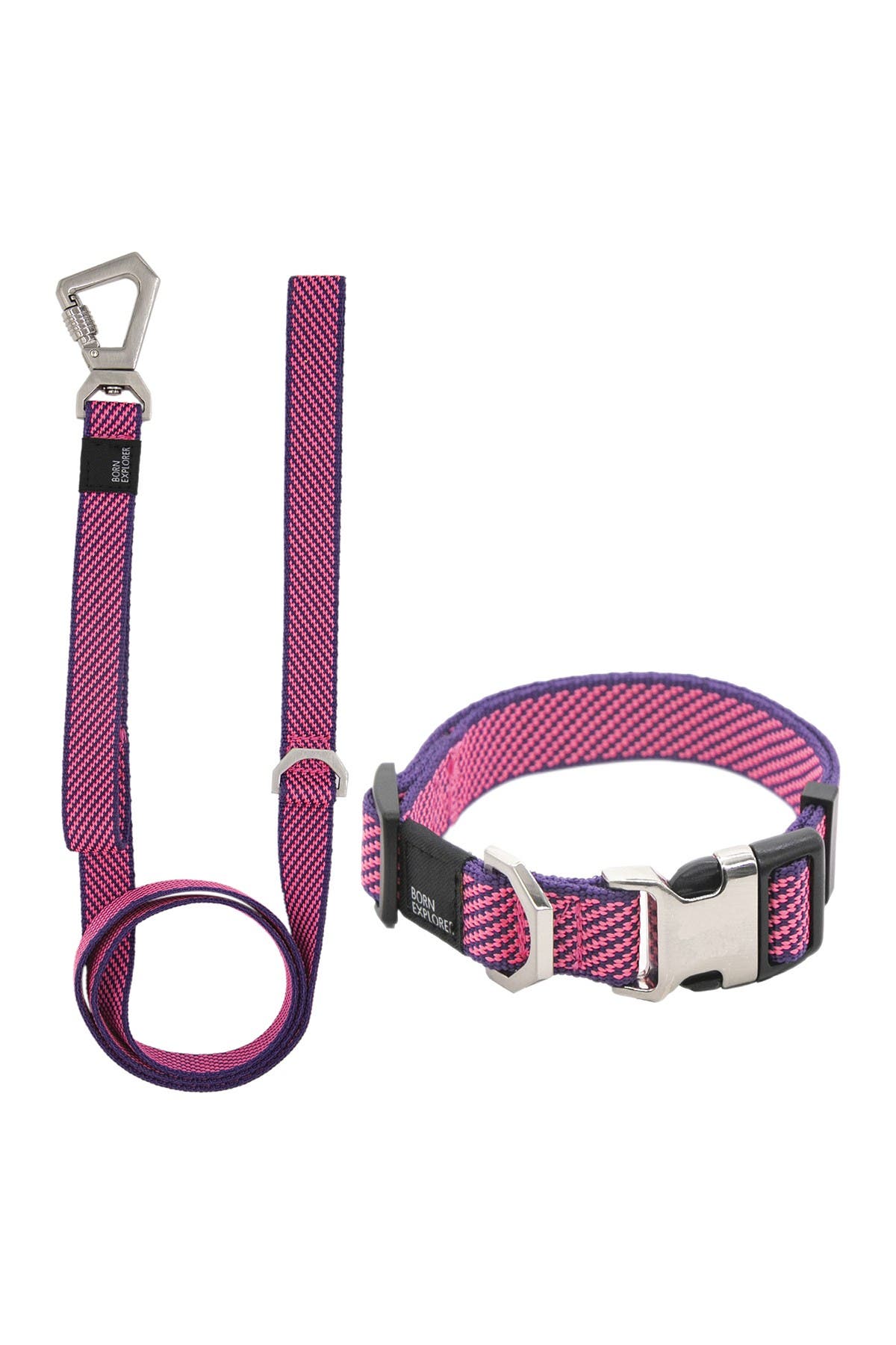 PET LIFE 'Escapade' Outdoor Series 2-in-1 Convertible Dog Leash & Collar - Medium