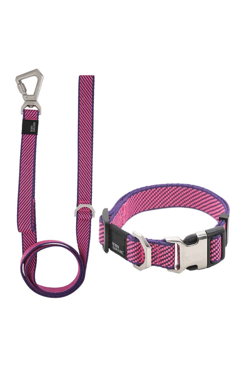 'Escapade' Outdoor Series 2-in-1 Convertible Dog Leash & Collar - Medium, Main, color, PINK
