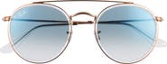 Ray-Ban 51mm Aviator Gradient Lens Sunglasses