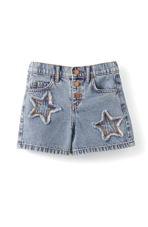 Kid's Snap Front Denim Short