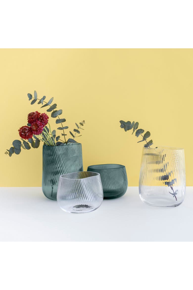 Opti Vase, Small, Alternate, color, Clear