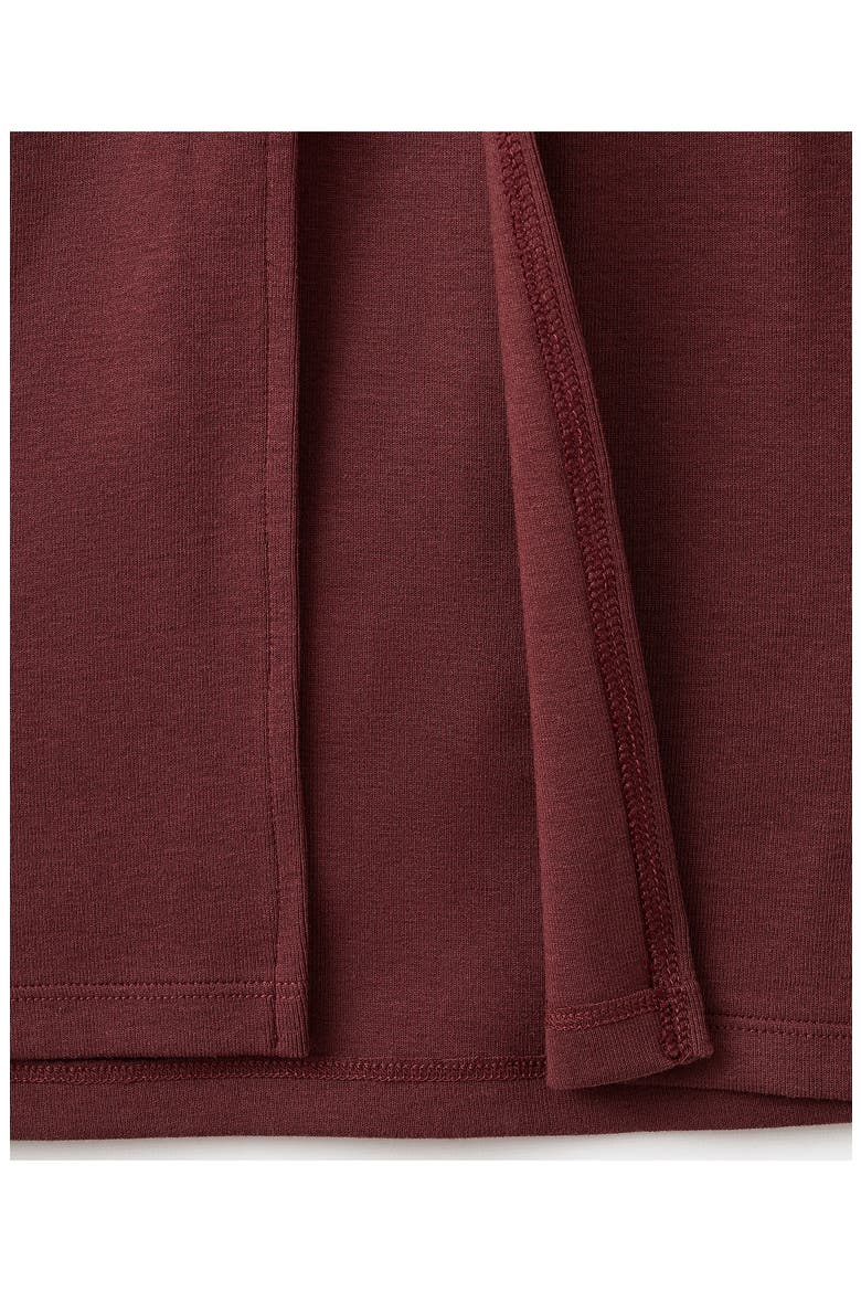 Ruched Sleeveless Midi Dress, Alternate, color, RUSSET