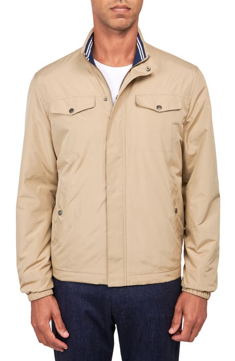 Slim Fit Solid Hybrid Field Jacket