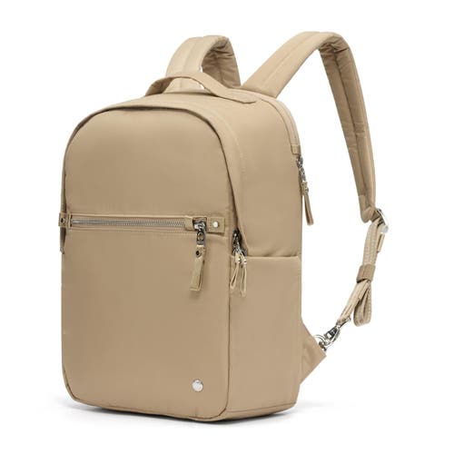 Pacsafe W 10l Backpack In Brown