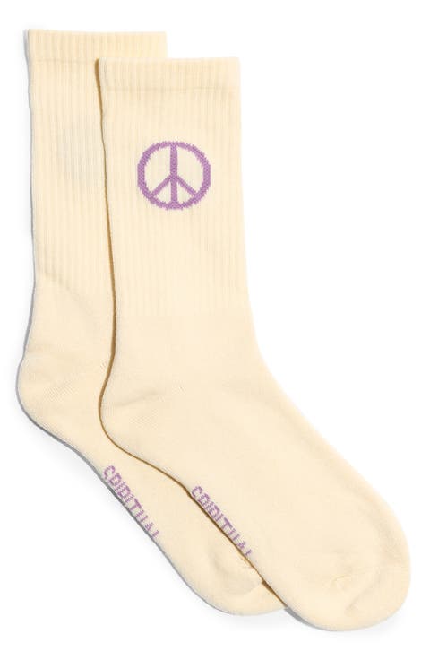 Find Peace Crew Socks