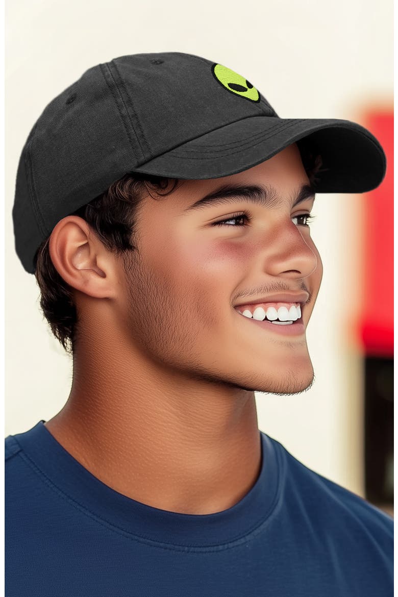 Alien Dad Cap, Alternate, color, Washed Gray