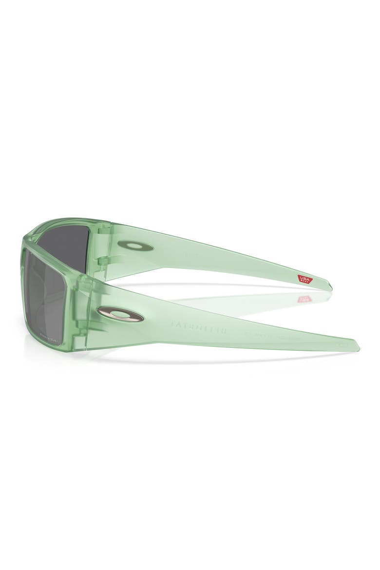 Heliostat 61mm Prizm™ Rectangular Sunglasses, Alternate, color, BLACK GREEN