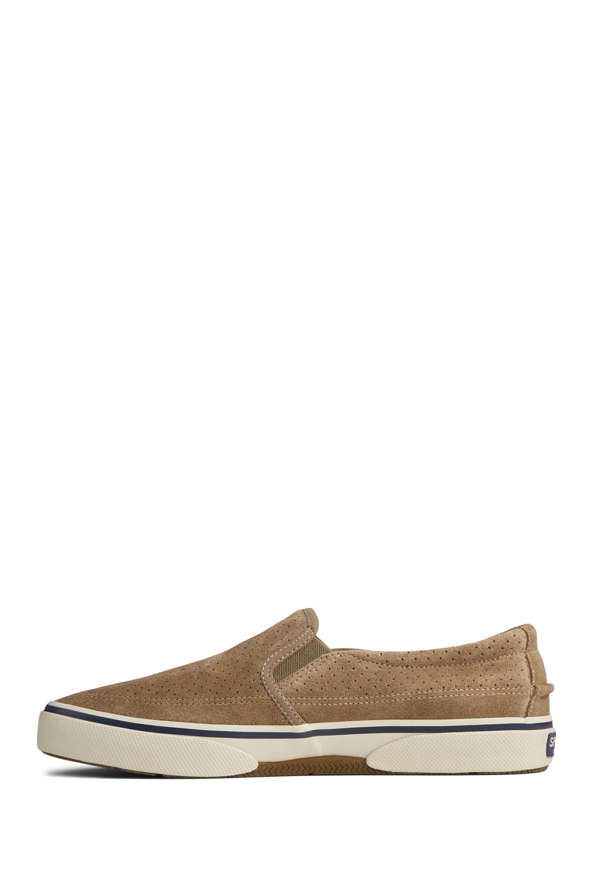 Sperry Halyard Slip-On Suede Sneaker, Alternate, color, 