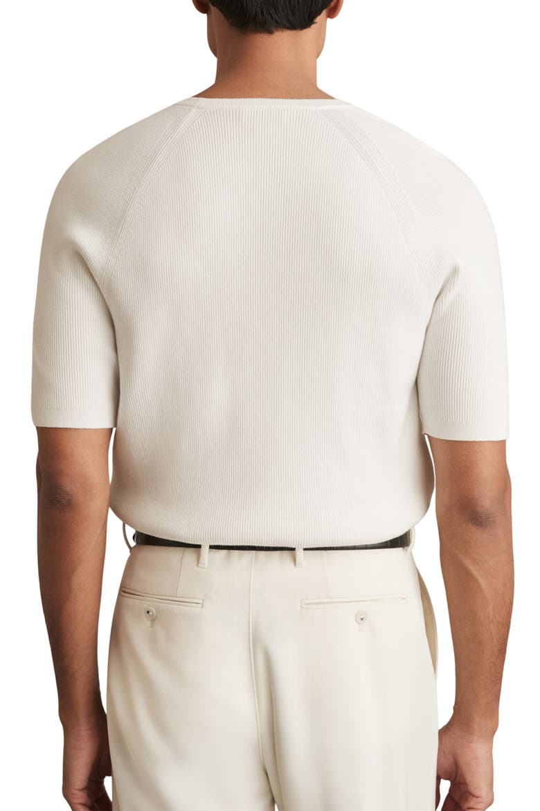 Amigo Rib T-Shirt, Alternate, color, WHITE