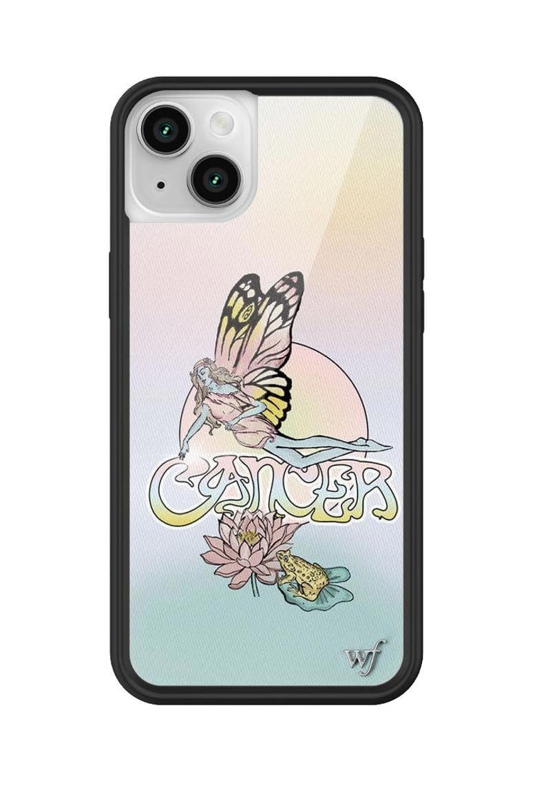 Cancer iPhone Case, Alternate, color, Blue