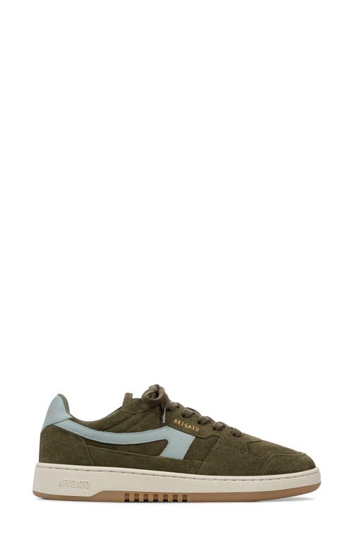 Axel Arigato Dice-A Sneaker in Green/Light Blue 