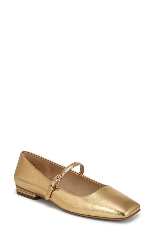 Franco Sarto Tinsely Square Toe Ballet Flat In Bronze