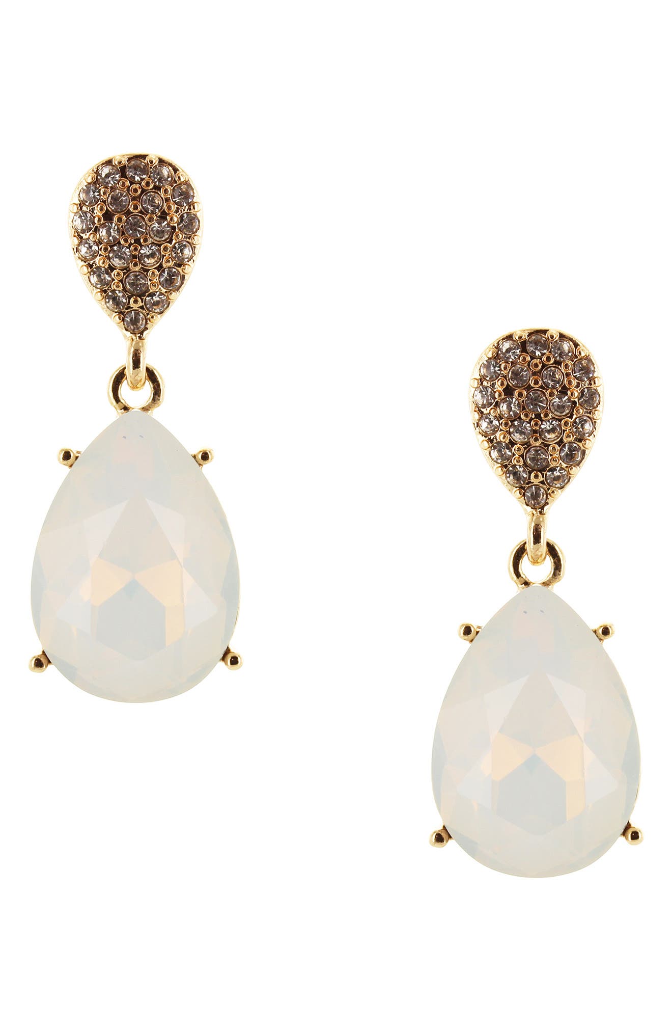 OLIVIA WELLES Captivating Crystal Drop Earrings