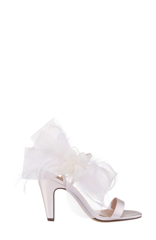 Nina Sheryl Bridal Sandal In Ivory